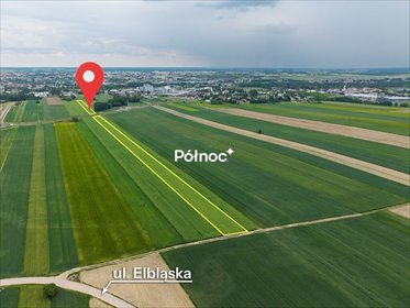 Działka inwestycyjna 12 667 m² w Łomży - dogodny dojazd działka Łomża, mjr. Stanisława Cieślewskiego