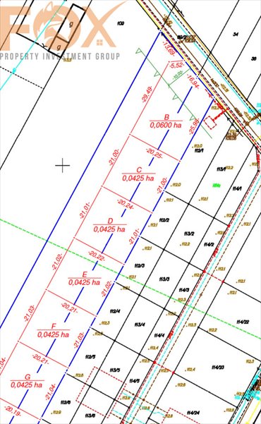 Działka 2,8ha z warunkami zabudowy - 44 bliźniaki działka Laszczki