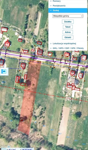 działka na sprzedaż 5000m2 działka Mniów, Serbinów