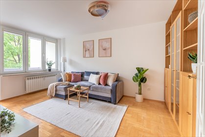 Wynajem 3-pokojowe mieszkanie z balkonem i światłowodem mieszkanie Warszawa, Wola, Tadeusza Krępowieckiego 9