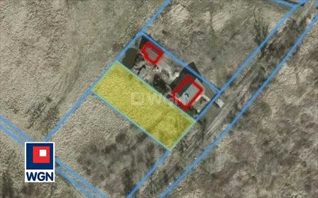 Sprzedam działkę 1041 m² w Mrozowie pod lasem działka Mrozów, Mrozów, Tunelowa