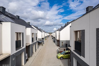 Skrajny segment w Księginicach, 133 m2, garaż, ogrzewanie podłogowe dom Księginice, Rumiankowa