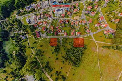 działka na sprzedaż 372m2 działka Złotów