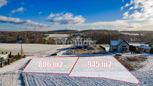 działka na sprzedaż 806m2 działka Mikołów, Bujaków, Sośnia Góra