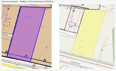 Sprzedam działkę 10 297 m² w Stykowie z panoramicznym widokiem działka Styków, Panoramiczna