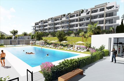 Luksusowe 2 pok. z tarasem w Mijas – blisko plaży! mieszkanie Arrabal Hipodromo Costa del Sol, Las Lagunas, Mijas, Málaga