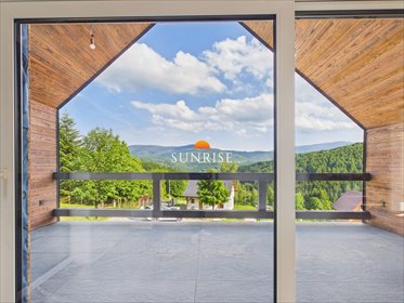 Nowoczesny dom z panoramicznym widokiem na góry, 160,7 m² dom Zawoja