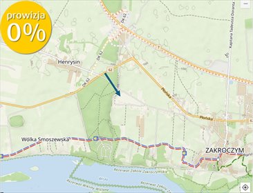 działka na sprzedaż 1281m2 działka Zakroczym