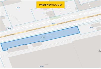 działka na sprzedaż 1482m2 działka Łódź, Górna, Przybyszewskiego