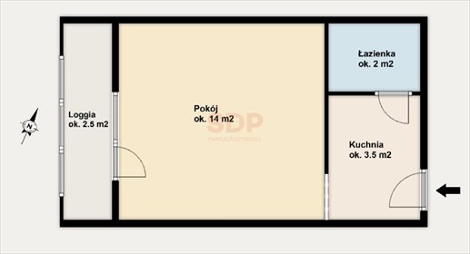 mieszkanie na sprzedaż 20m2 mieszkanie Wrocław, Stare Miasto, Przedmieście Świdnickie, Tęczowa