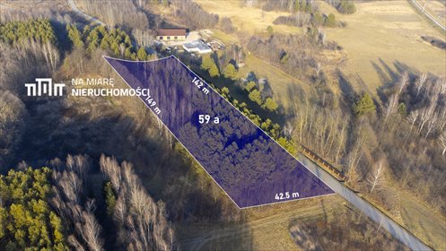 działka na sprzedaż 5906m2 działka Huta Komorowska