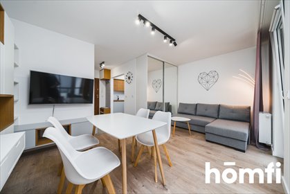 Na wynajem przestronna kawalerka 28 m² w Krakowie z tarasem mieszkanie Kraków, Podgórze, Wielicka