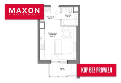 mieszkanie na sprzedaż 29m2 mieszkanie Warszawa, Praga-Południe, Precyzyjna