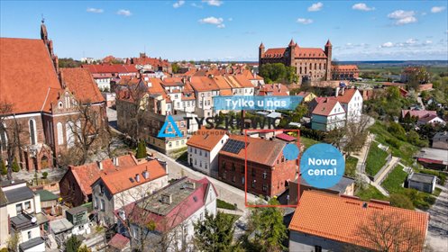 Kamienica z potencjałem w Gniewie, 2 lokale, inwestycja mieszkanie Gniew, Pod Basztą