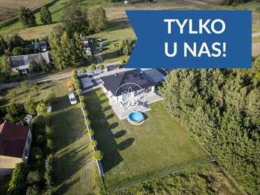Nowoczesny dom z basenem i fotowoltaiką w Borach Tucholskich dom Świecie