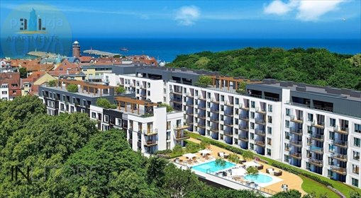 Apartament 41 m² z basenami i widokiem na morze zapraszam mieszkanie Kołobrzeg, Obrońców Westerplatte