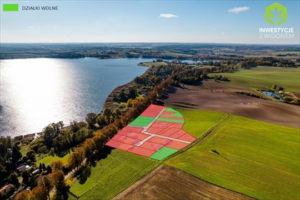 Działki nad jeziorem Dzierzgoń 498 m² - polecam działka Górowychy, Ostatnie działki z widokiem na jezioro Dzierzgoń!