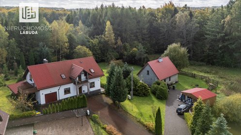 Dom wolnostojący 188 m² z lasem i ogrodem w Mojuszu dom Mojusz