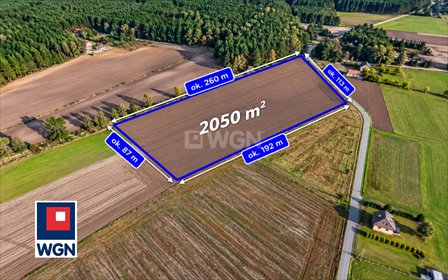 działka na sprzedaż 20050m2 działka Ostrzeszów, Szklarka Myślniewska, Szklarka Myśłniewska