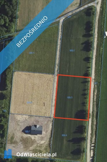 działka na sprzedaż 3019m2 działka Wieprzów Tarnawacki, Wieprzowe Jezioro