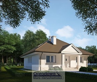 Do sprzedania działka siedliskowa 6472 m² z projektem domu działka Nowy Kębłów