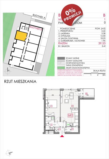 mieszkanie na sprzedaż 40m2 mieszkanie Tarnów, Eugeniusza Niedojadło