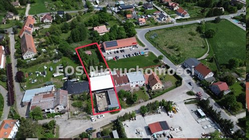 Magazyn z mieszkaniem 897 m² w Mrozowie. magazyn Mrozów, Zamkowa
