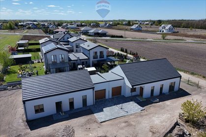 Energooszczędny bliźniak 100 m² z garażem, nowoczesny standard dom Stare Faszczyce