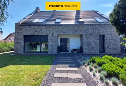 Luksusowy dom modern/loft z tarasem i garażem dom Lusowo, Nowa
