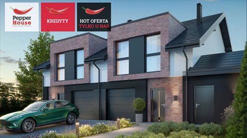 Nowoczesny dom z ogrodem i garażem w Redzie dom Reda