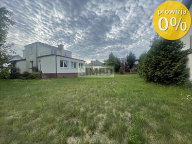 Na sprzedaż duża działka 1110 m² z domem i garażem w Łomiankach dom Łomianki, Szkolna