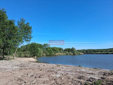 Urokliwa działka z dostępem do jeziora i możliwością budowy 3 domów działka Bosowice