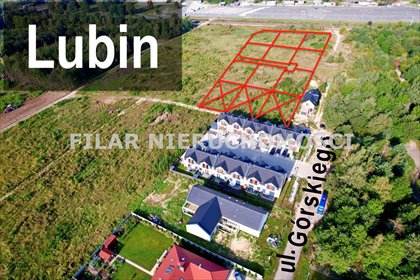 działka na sprzedaż 1000m2 działka Lubin, Małomice