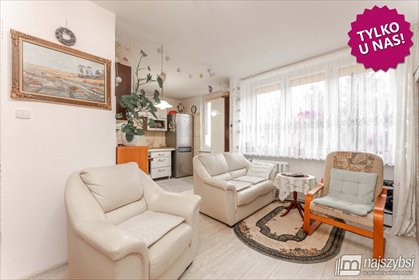 Na sprzedaż jasne 3-pokojowe mieszkanie 43 m² w Kołobrzegu mieszkanie Kołobrzeg, Podczele