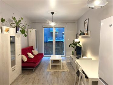 Dwupokojowe mieszkanie 40 m² (Mieszczańska, Wrocław) z balkonem mieszkanie Wrocław, Stare Miasto, Stare Miasto, Mieszczańska
