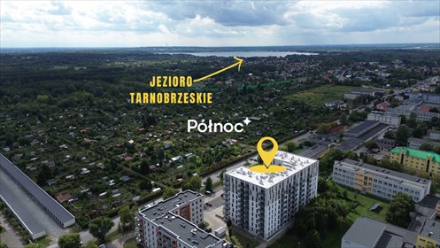 Nowe mieszkanie 40,9 m² z balkonem i widokiem na zieleń mieszkanie Tarnobrzeg, św. Barbary