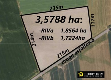 działka na sprzedaż 35788m2 działka Dmochy-Glinki