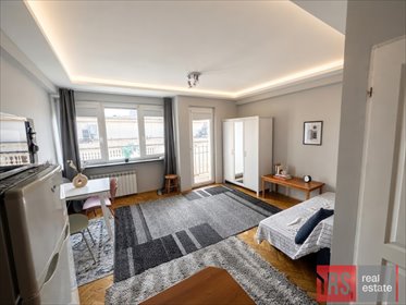 Studio z balkonem w centrum Warszawy. mieszkanie Warszawa, Śródmieście, Jasna