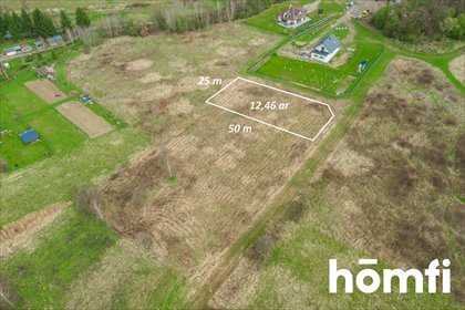 działka na sprzedaż 1246m2 działka Glinik Dolny