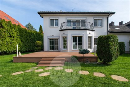 Przestronny dom Wilanów 351 m² z garażem i tarasami dom Warszawa, Wilanów
