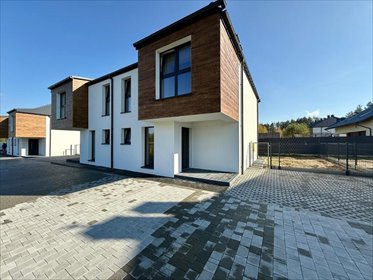 Nowoczesny dom bliźniak 88,7 m² z ogrzewaniem podłogowym dom Głogów Małopolski