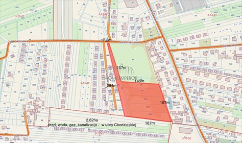 działka na sprzedaż 26200m2 działka Warszawa, Wawer, Chodzieska