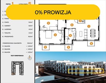 Nowoczesne 3-pokojowe mieszkanie w Bronowicach polecam mieszkanie Kraków, Bronowice, Bronowice, Na Błonie
