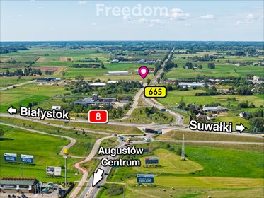 działka na sprzedaż 39551m2 działka Augustów, Wojska Polskiego