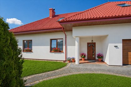 Nowoczesny 6-pokojowy dom z ogrodem, 269 m², gotowy do wprowadzenia dom Borzęcin Mały, Kosmowska