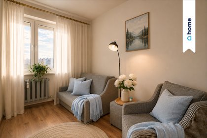 Nowoczesne 32 m² na 10. piętrze z balkonem i pełnym wyposażeniem mieszkanie Rzeszów, bp. Józefa Sebastiana Pelczara