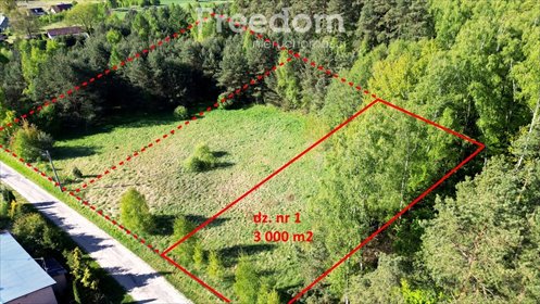 działka na sprzedaż 3000m2 działka Wilczany