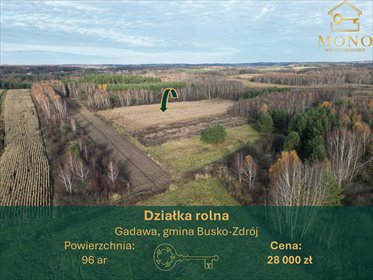 działka na sprzedaż 9580m2 działka Gadawa