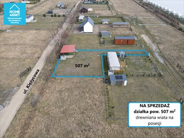 działka na sprzedaż 507m2 działka Karwieńskie Błoto Pierwsze, Sławoszynko