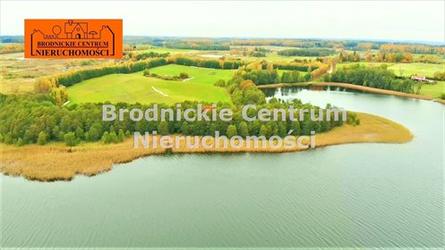 Działka nad Jeziorem Stręgiel 148 394 m² z linią brzegową działka Stręgiel